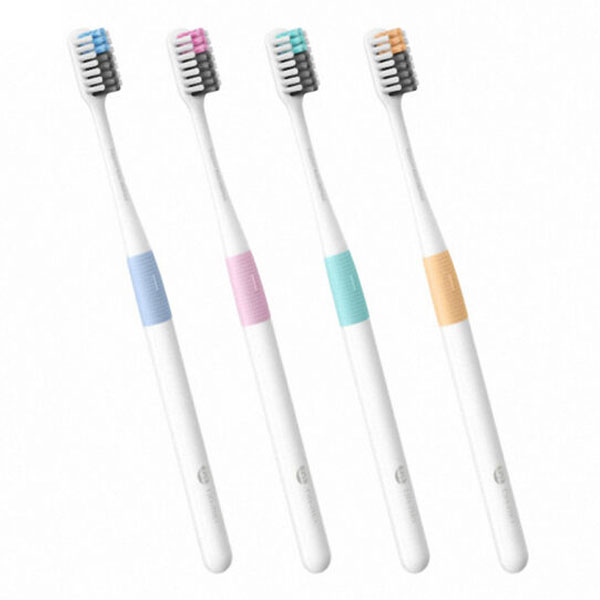 پک مسواک 4 عددی شیائومی مدل DR.BEI Bass Toothbrush